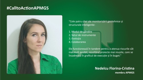 #callToActionAPMGS, Nedelcu Florina-Cristina
